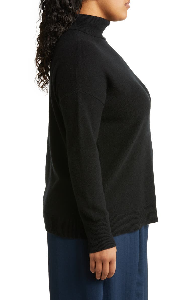 Nordstrom Cashmere Turtleneck Sweater, Alternate, color,