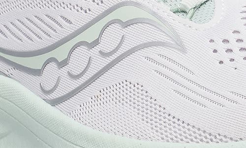 Saucony Ride 18 Running Shoe In White