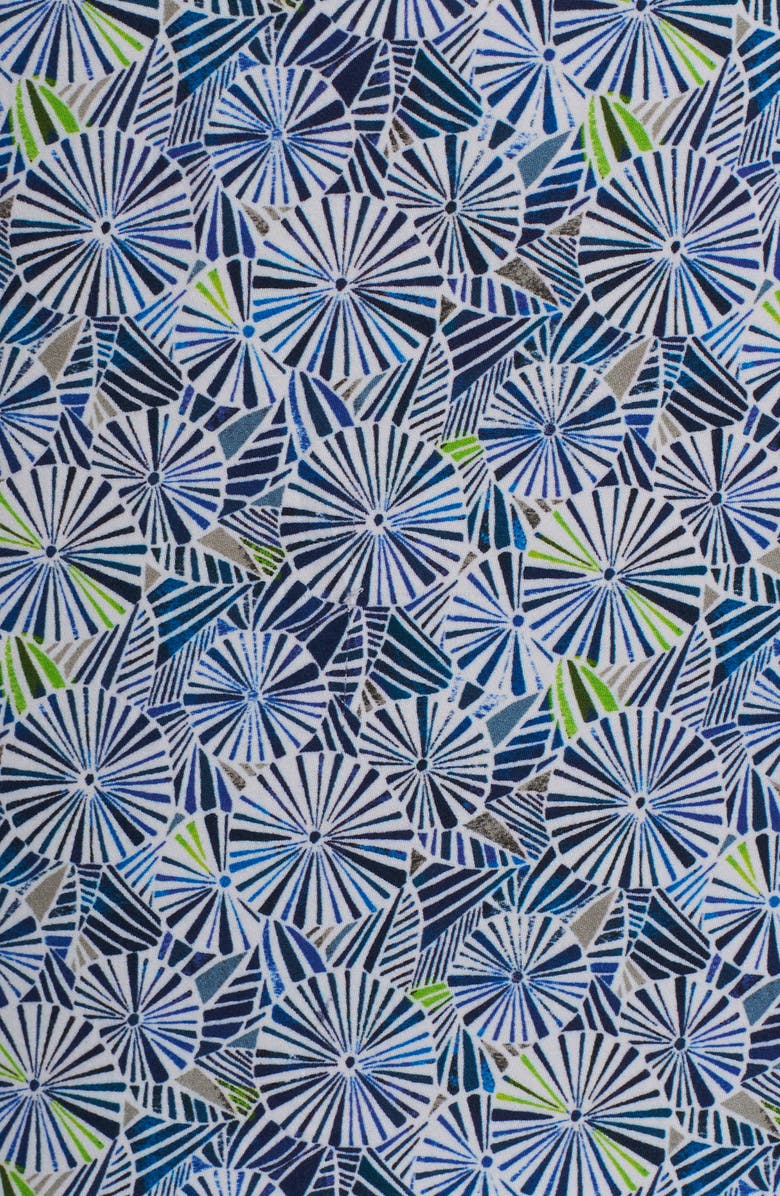 Robert Graham Ballard Floral Short Sleeve Button-Up Shirt, Alternate, color, 