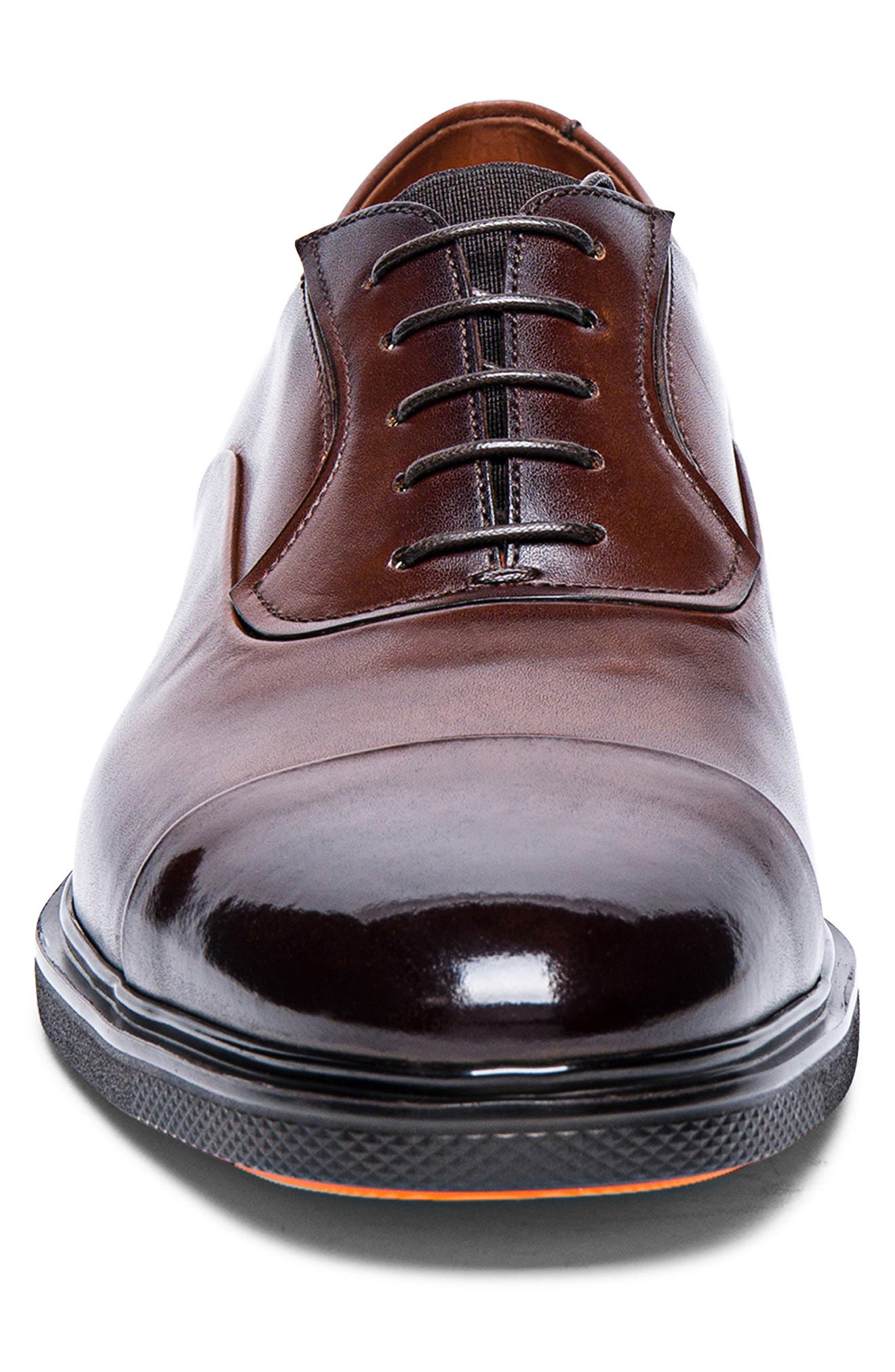 Easy Cap Toe Oxford, Alternate, color, DARK BROWN-T50