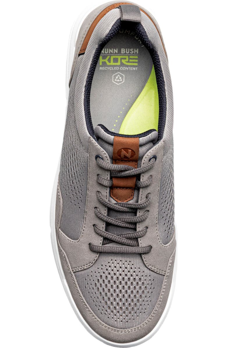 NUNN BUSH Kore City Rally Low Top Sneaker, Alternate, color, Gray Multi