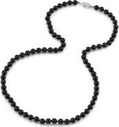 The Pearl Source Japanese Akoya Pearl Necklace 5-5.5mm