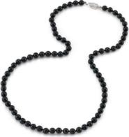 The Pearl Source Japanese Akoya Pearl Necklace 5-5.5mm