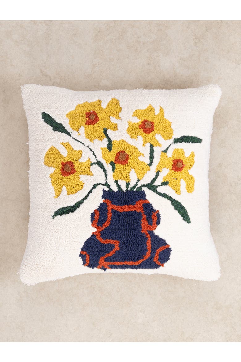 Verona Throw Pillow Cover, Alternate, color, Multicolored