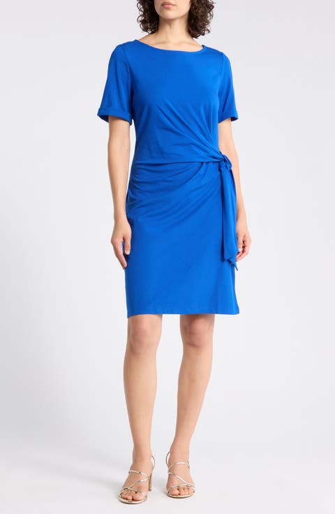 Faux Wrap Dress