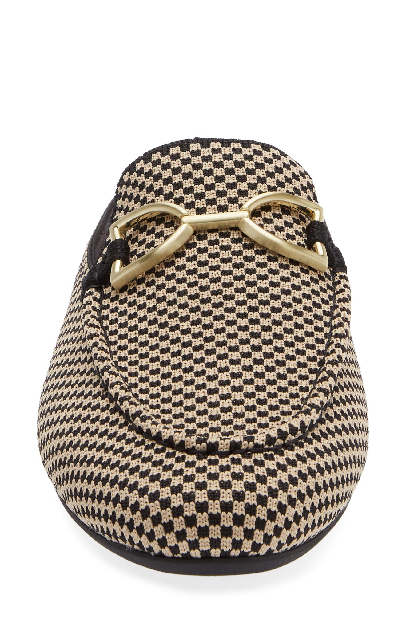 Rothy's Double Bit Bouclé Loafer Mule, Alternate, color, Classic Micro Check