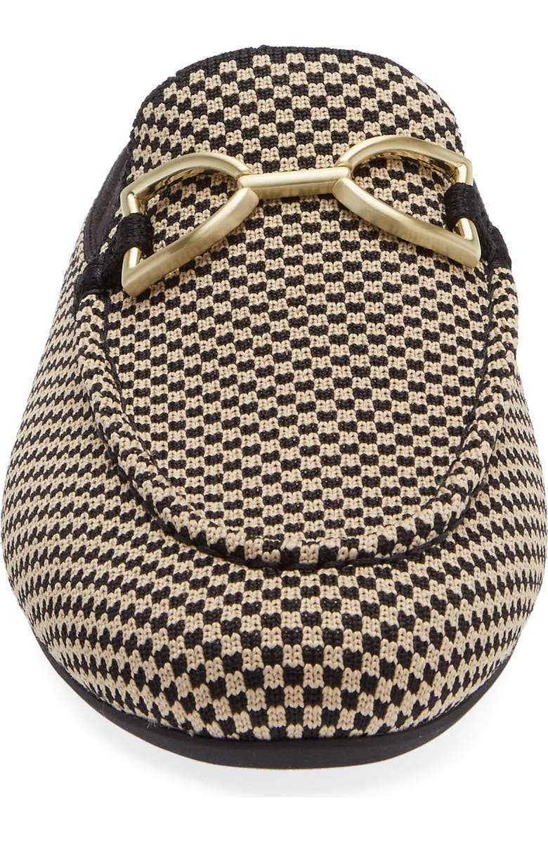 Rothy's Double Bit Bouclé Loafer Mule, Alternate, color, Classic Micro Check