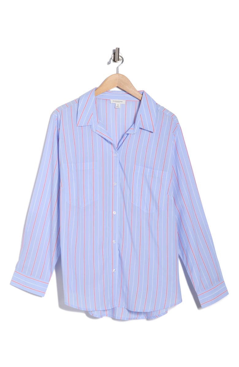 beachlunchlounge Angel Popover Shirt, Alternate, color, Misty Cove