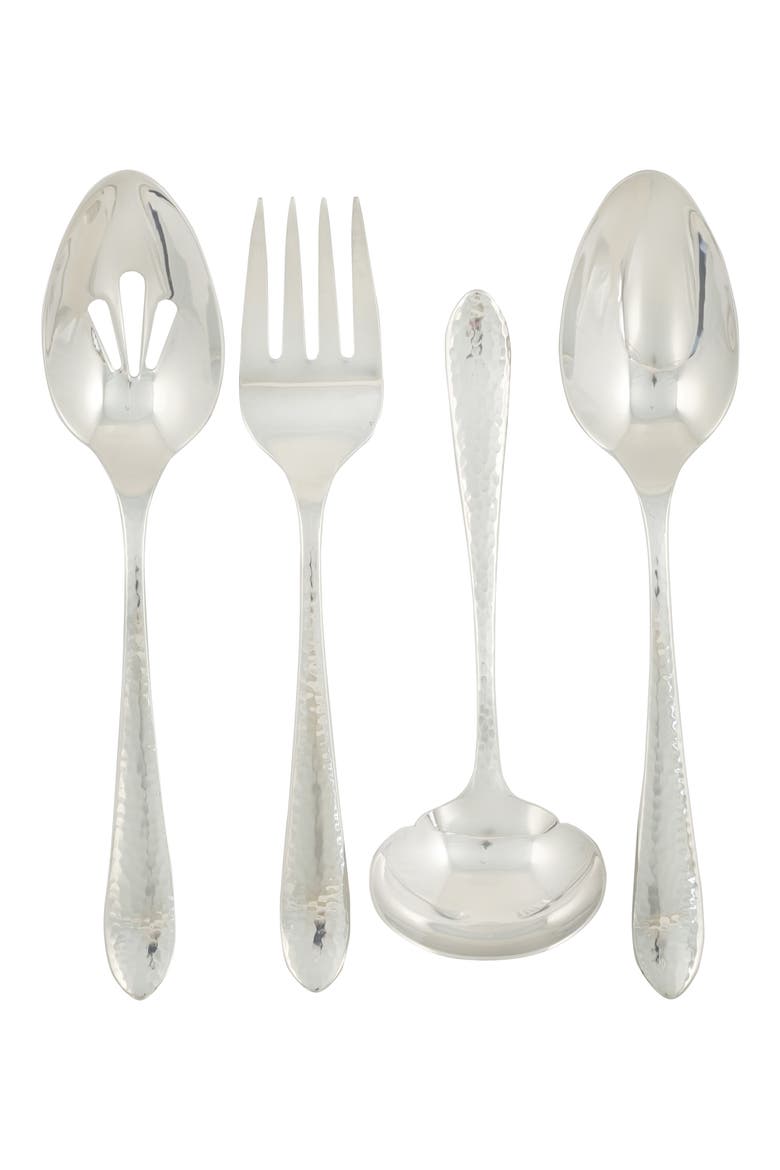 Flatware Starlight 44-Piece Flatware Set, Alternate, color, SILVER