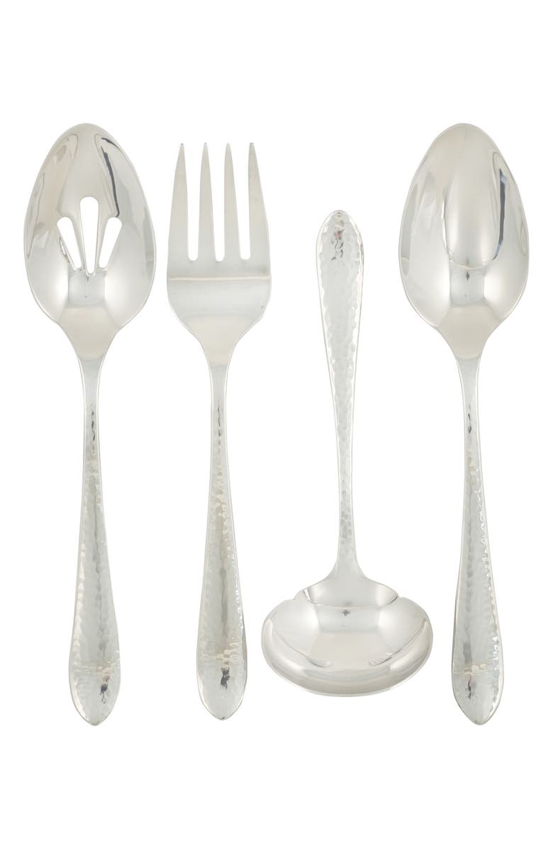 Ginkgo Flatware Starlight 44-Piece Flatware Set, Alternate, color,