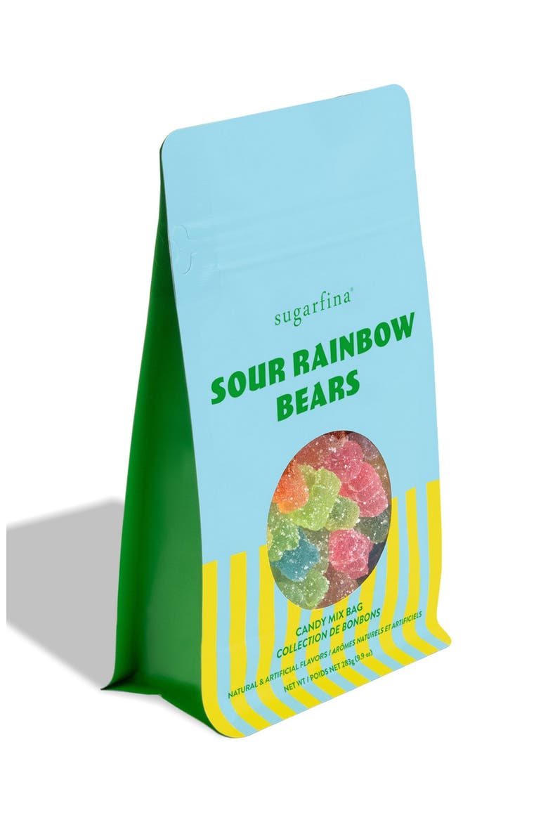 Set of 2 Sour Rainbow Bears Gummy Candy, Alternate, color, NO COLOR