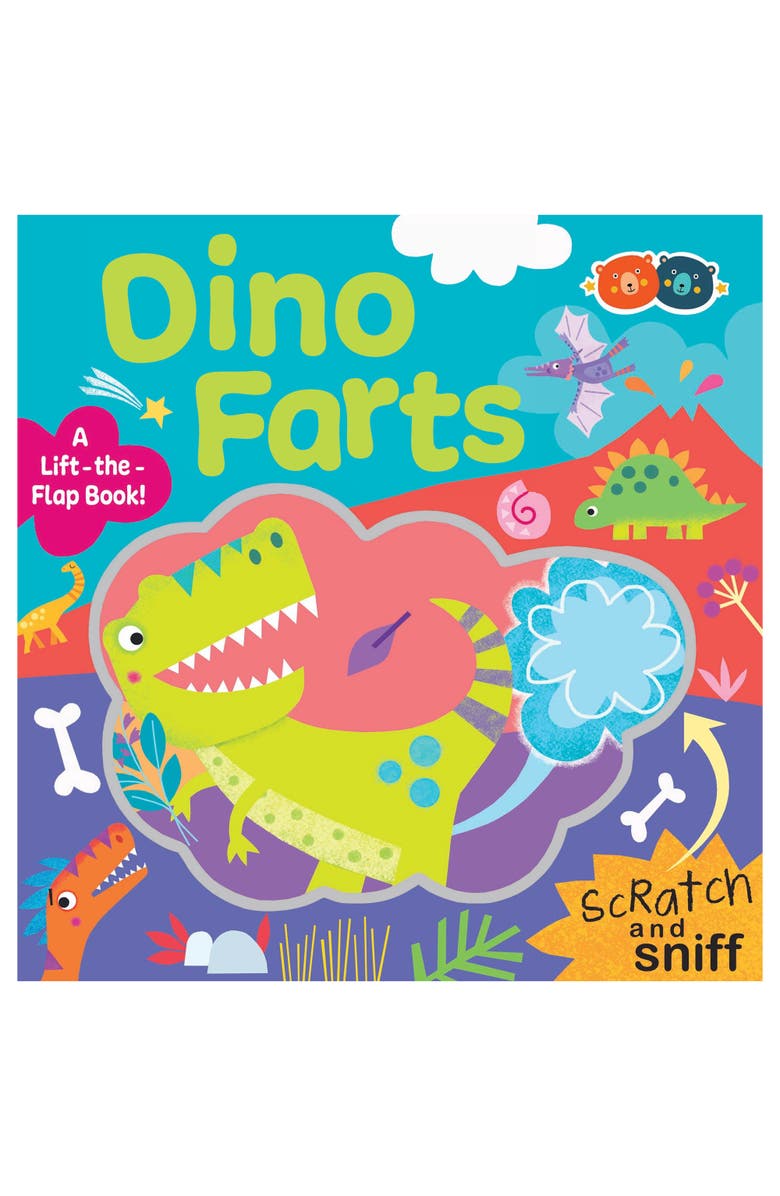 Buddy & Barney Scratch & Sniff Book, Dino Farts, Age 3+, Main, color, 