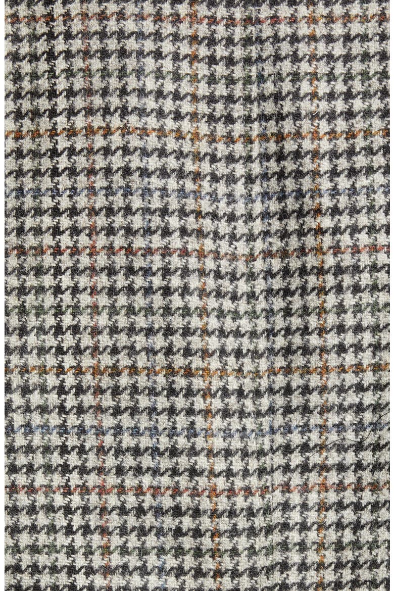 Bermondsey Houndstooth Wool Bomber Jacket, Alternate, color, OATMEAL
