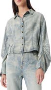 Robert Rodriguez Kelly Barrel Sleeve Denim Jacket