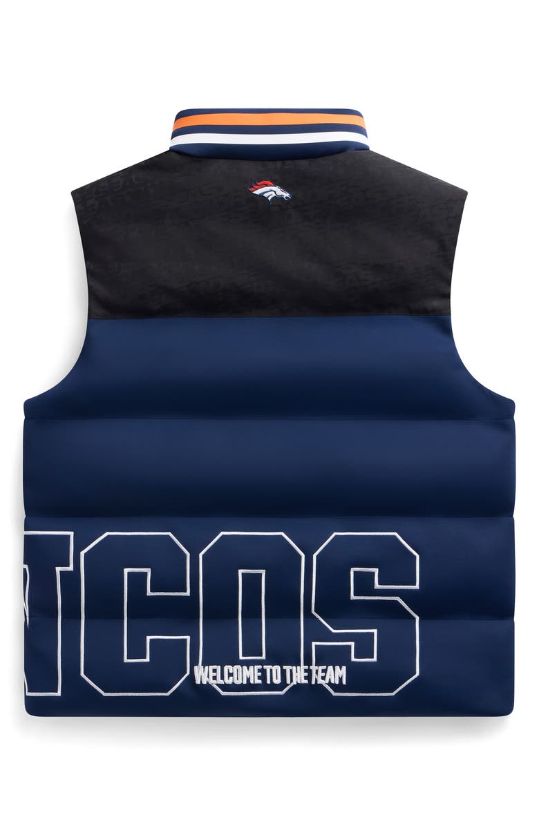 Off Season Unisex Team Puffer Vest, Alternate, color, Broncos
