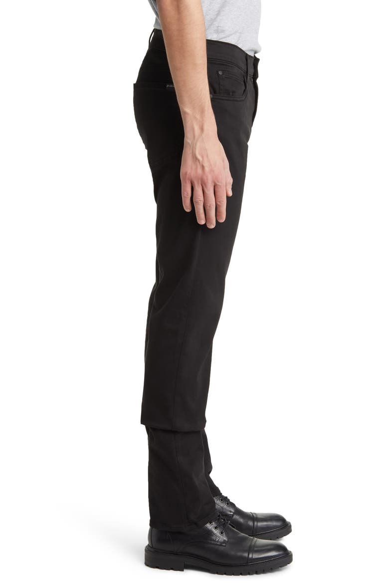 Slimmy Slim Fit Clean Pocket Luxe Performance Jeans, Alternate, color, BLACK