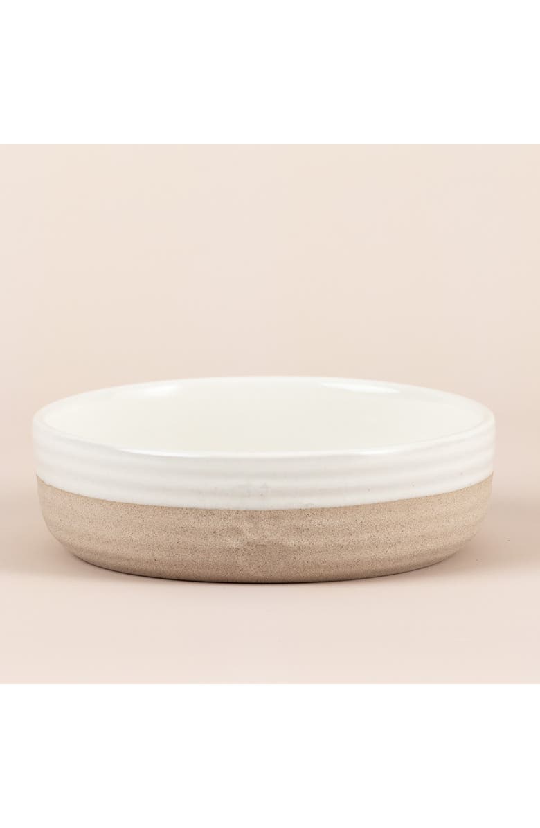 MASON CASH Heart Paw Pet Bowl, 5.1 Inch, 8.4oz, Food Water Dish, Alternate, color, Multicolored