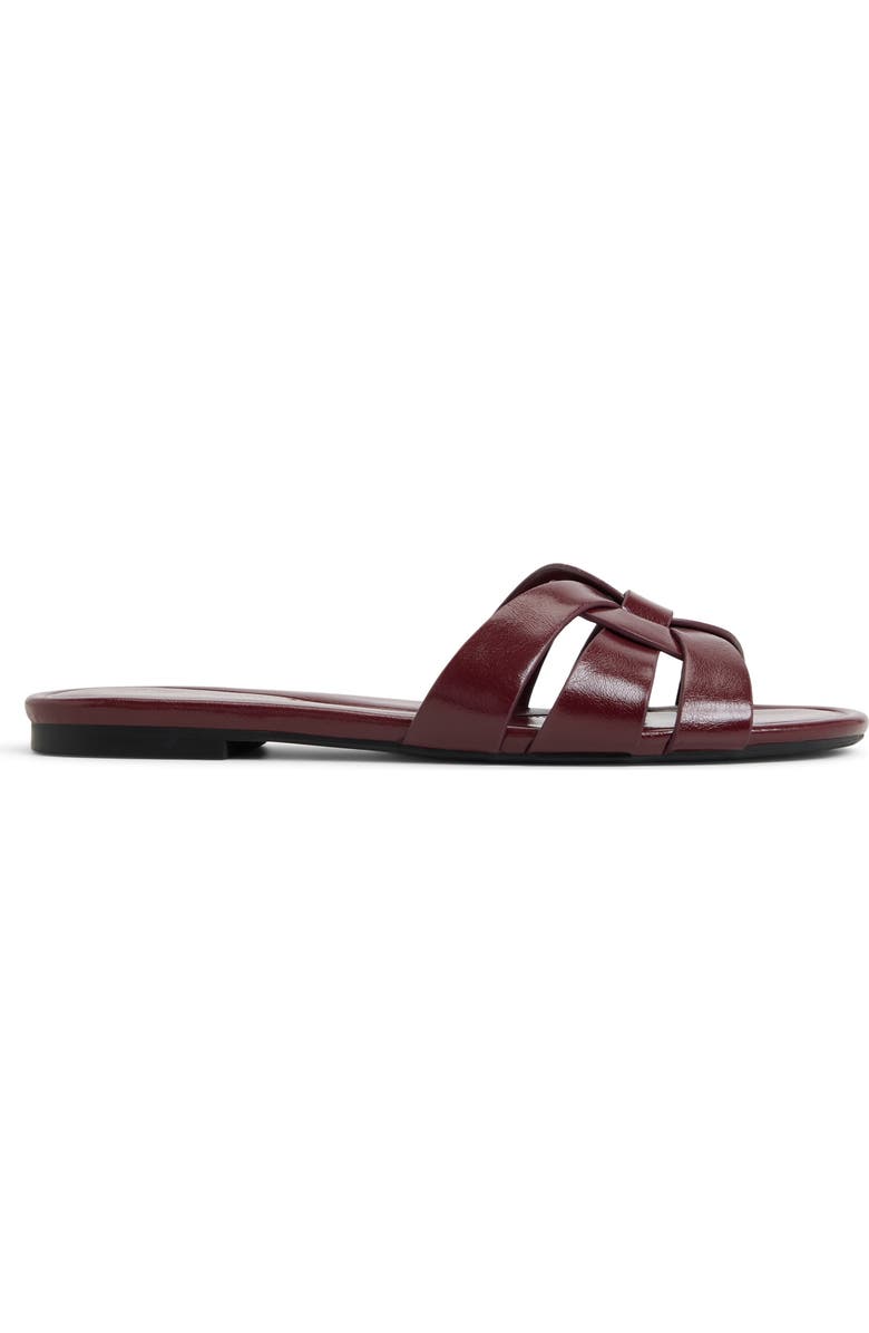 Call It Spring By Aldo Allee Slide Sandal, Alternate, color, Bordo