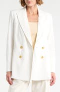 Veronica Beard Dale Linen Blend Dickey Jacket