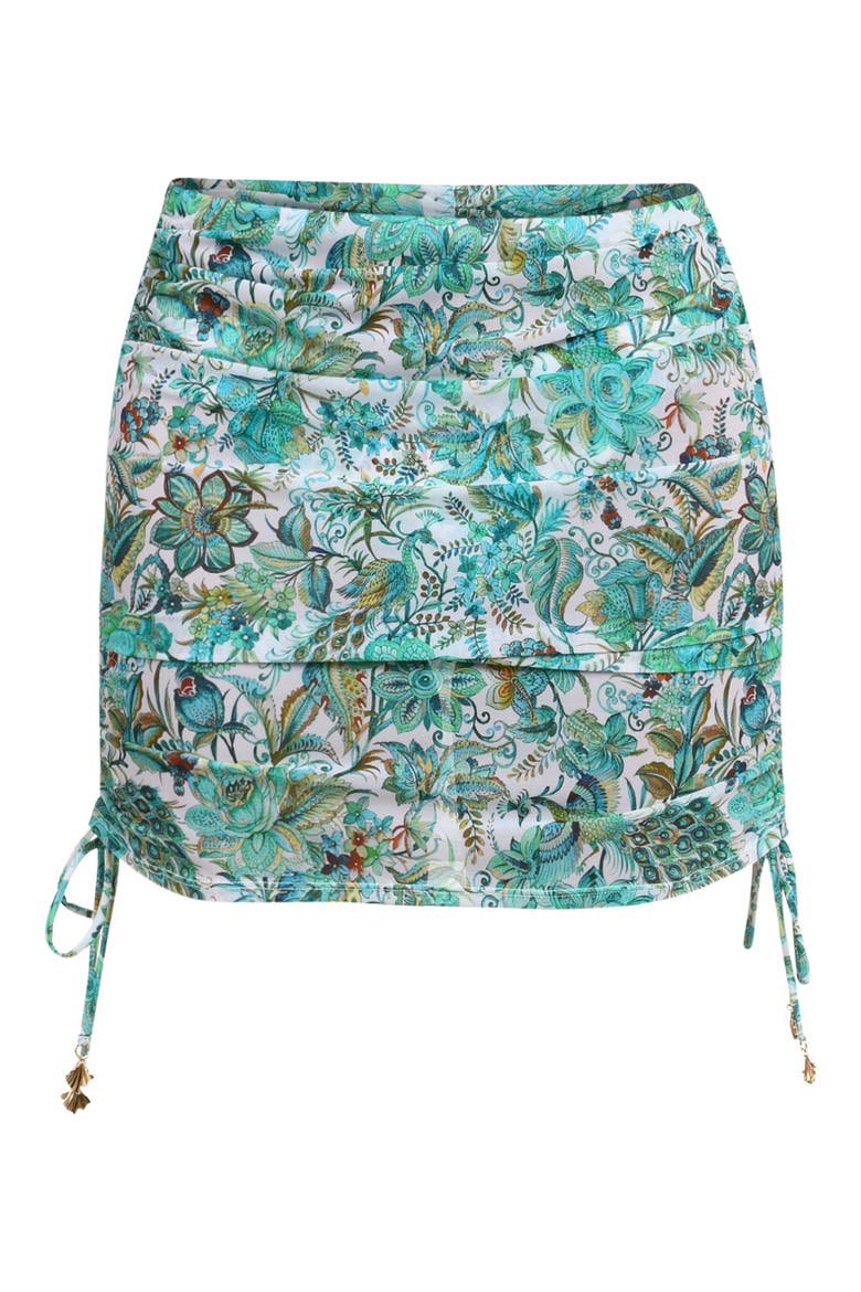 Free Spirit Cover-Up Miniskirt, Alternate, color, BLUE/ GREEN MULTI