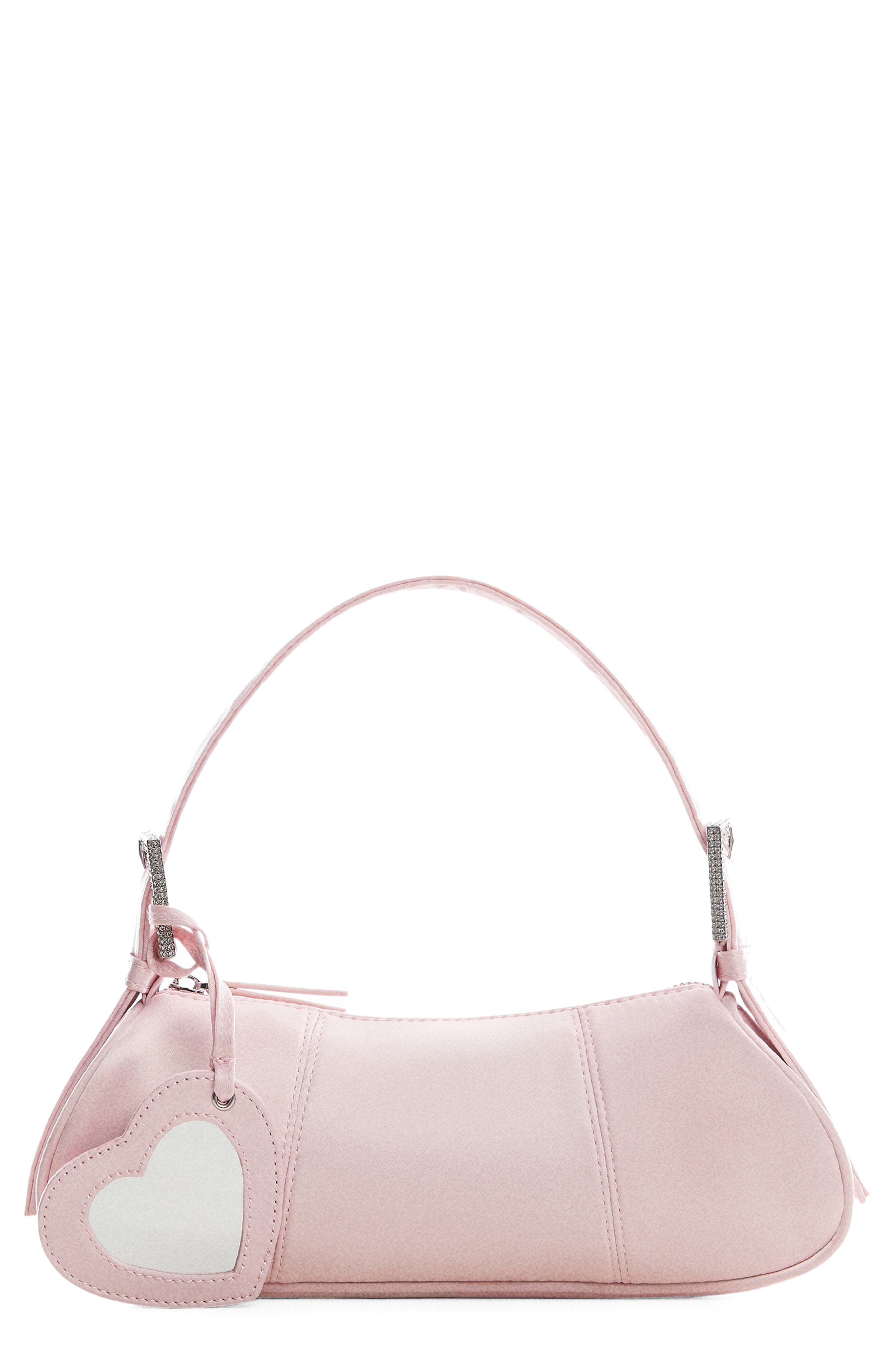 MANGO x Camille Strass Buckles Shoulder Bag, Main, color, 