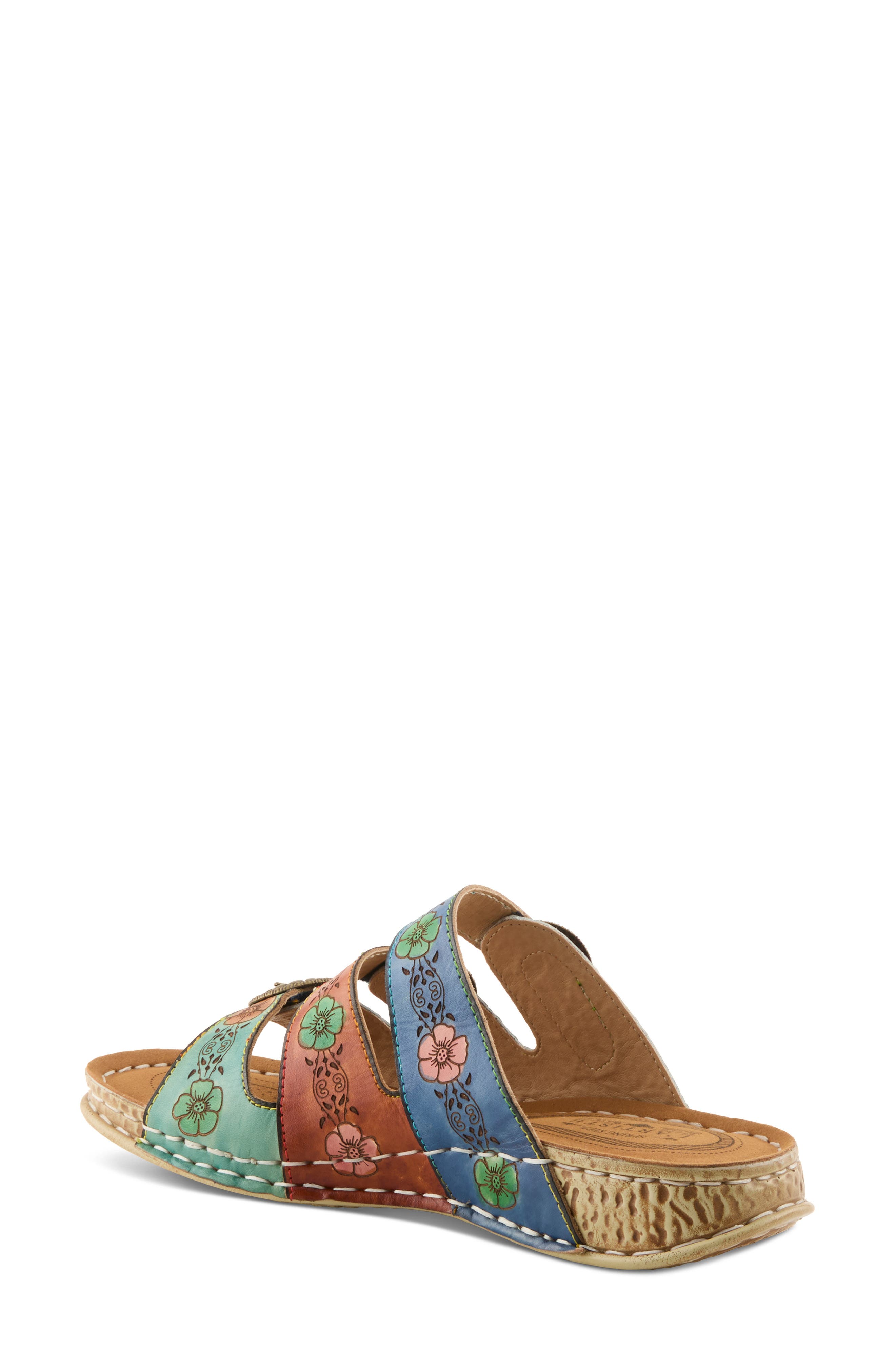 Gotta Have Strappy Sandal, Alternate, color, BLUE MULTI