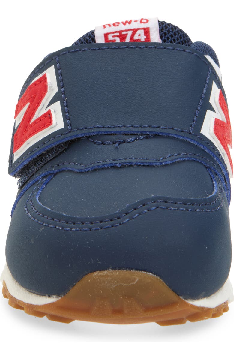 New Balance Kids' 574 Sneaker, Alternate, color, Nb Navy/ Team Red
