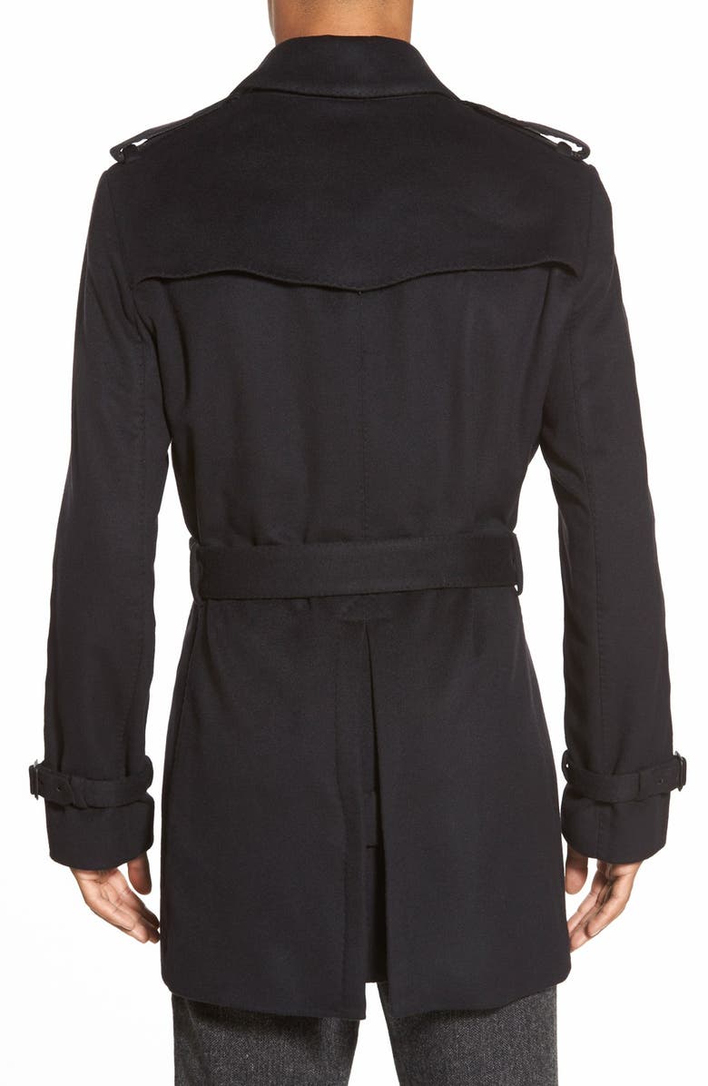 Burberry London 'Britton' Double Breasted Trench Coat, Alternate, color, 