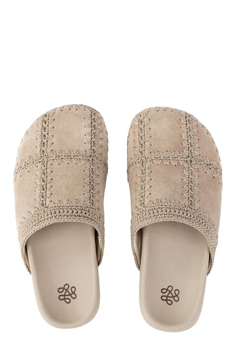 Bolinas Suede Clog Shoe