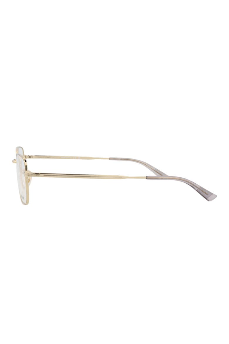 55mm Rectangle Optical Frames., Alternate, color, GOLD GOLD TRANSPARENT
