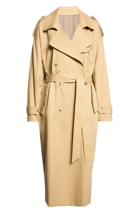 Cordura Cotton Gabardine Trench Coat