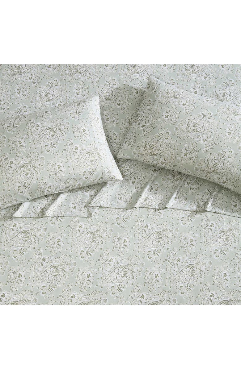 Wrangler Canyon Ikat Throw Blanket, Alternate, color, Pastel Green