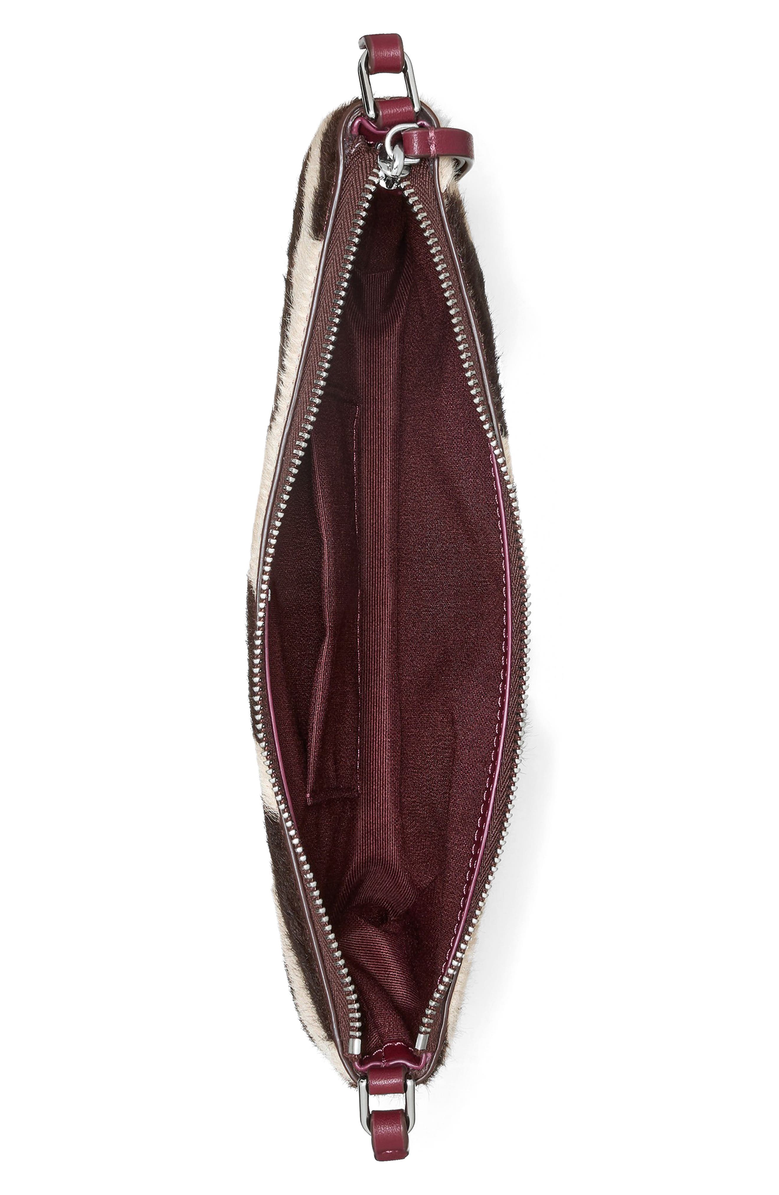 Fling Calf Hair Shoulder Bag, Alternate, color, MULTI