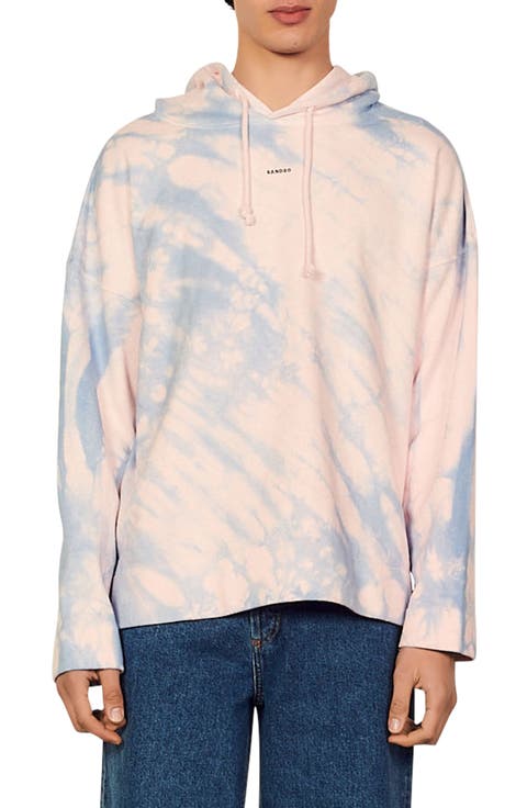 Tie Dye Cotton Hoodie