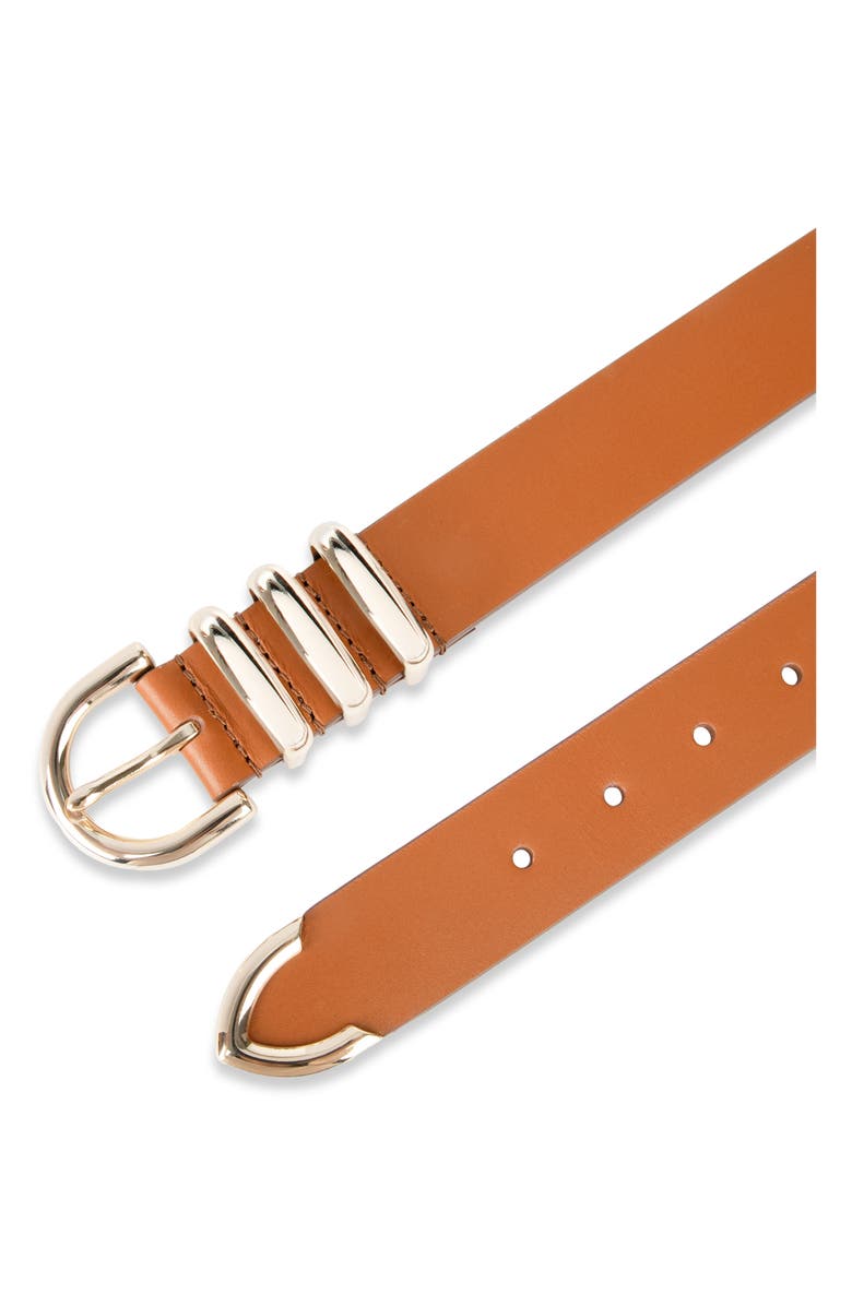 Cole Haan Triple Keeper Belt, Alternate, color, Tan