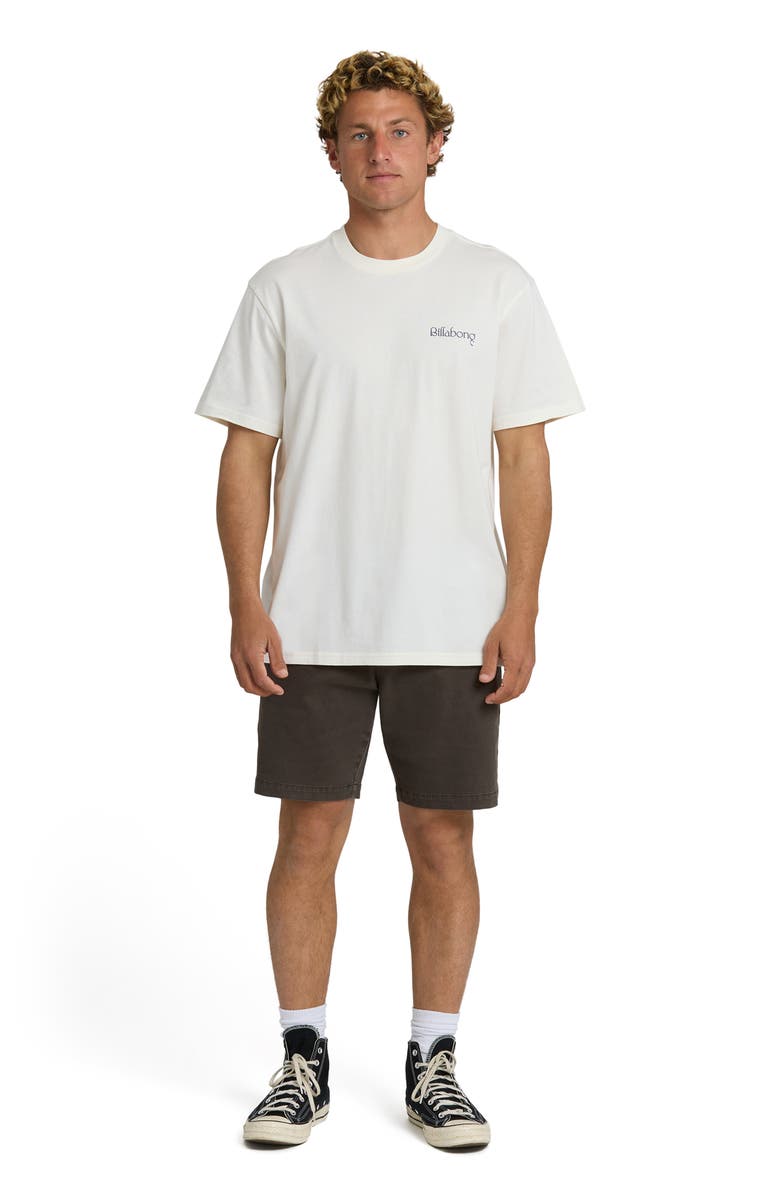 Billabong L.A.G.O. Premium Cotton Graphic T-Shirt, Alternate, color, Off White