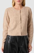 All in Favor Bow Pointelle Stitch Cardigan