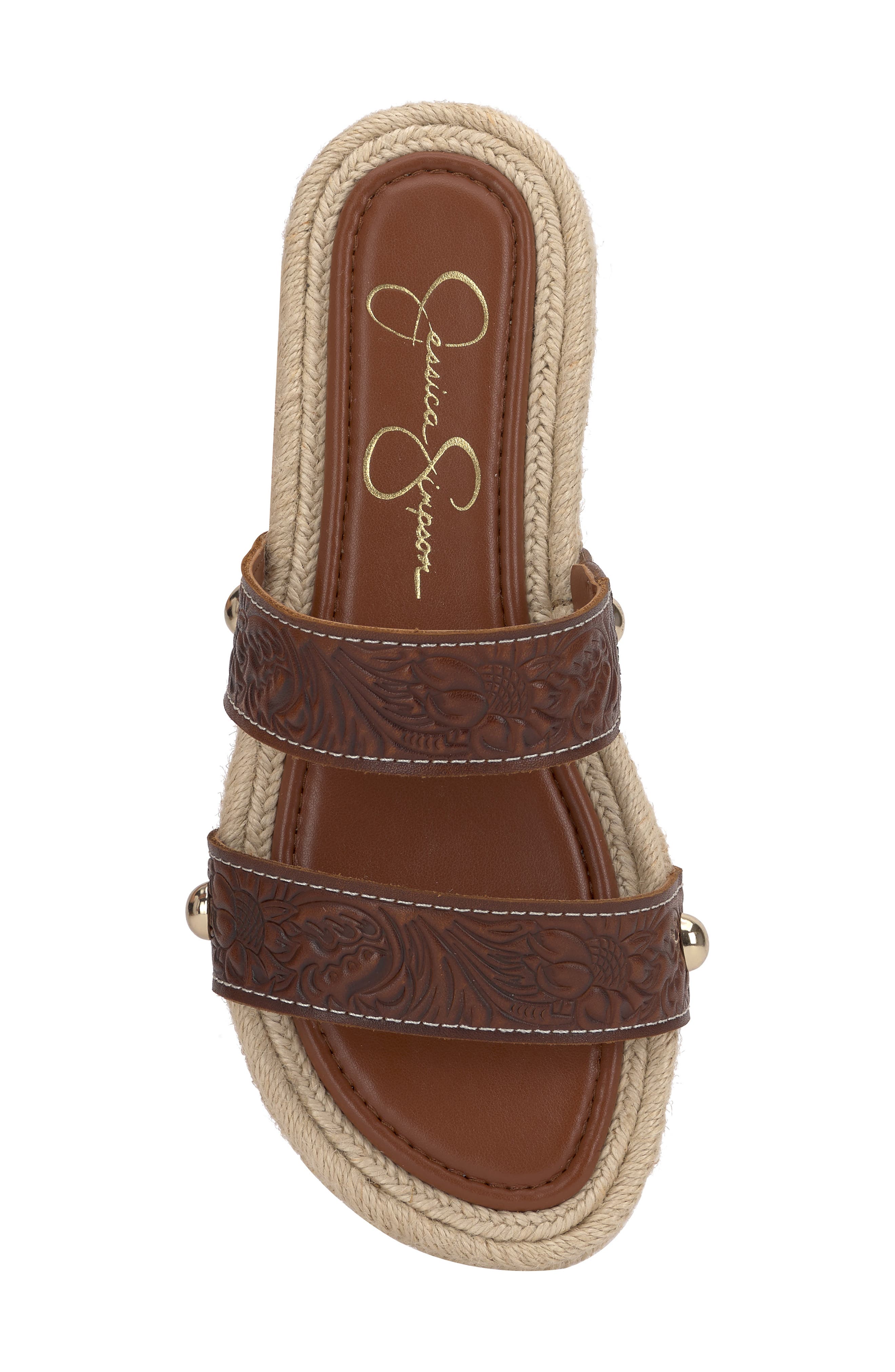 Jessica Simpson Jasin 2 Espadrille Sandal, Alternate, color, Golden Walnut