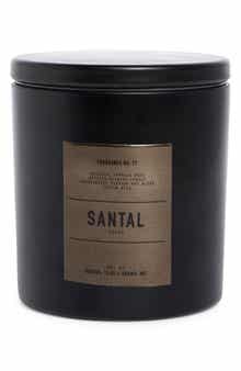 PORTOFINO CANDLES Santal Oud Black Jar Candle