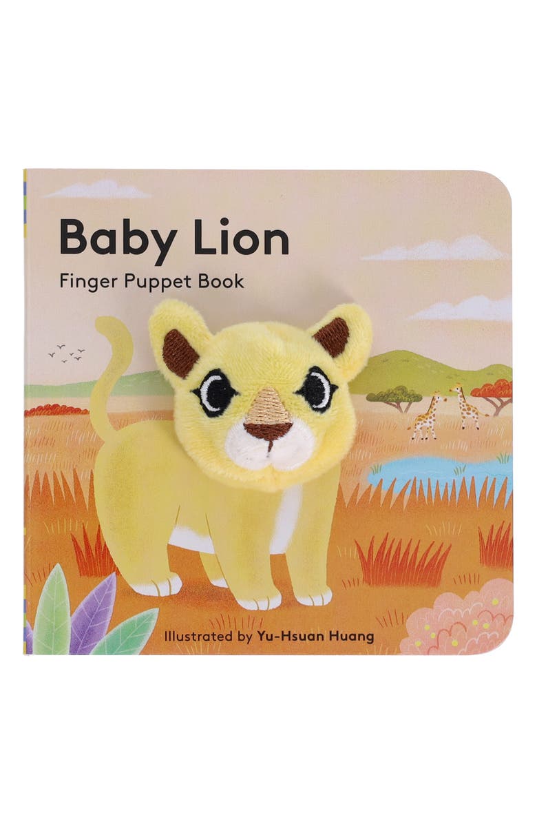 Chronicle Books 'Baby Lion' Finger Puppet Board Book, Alternate, color, 