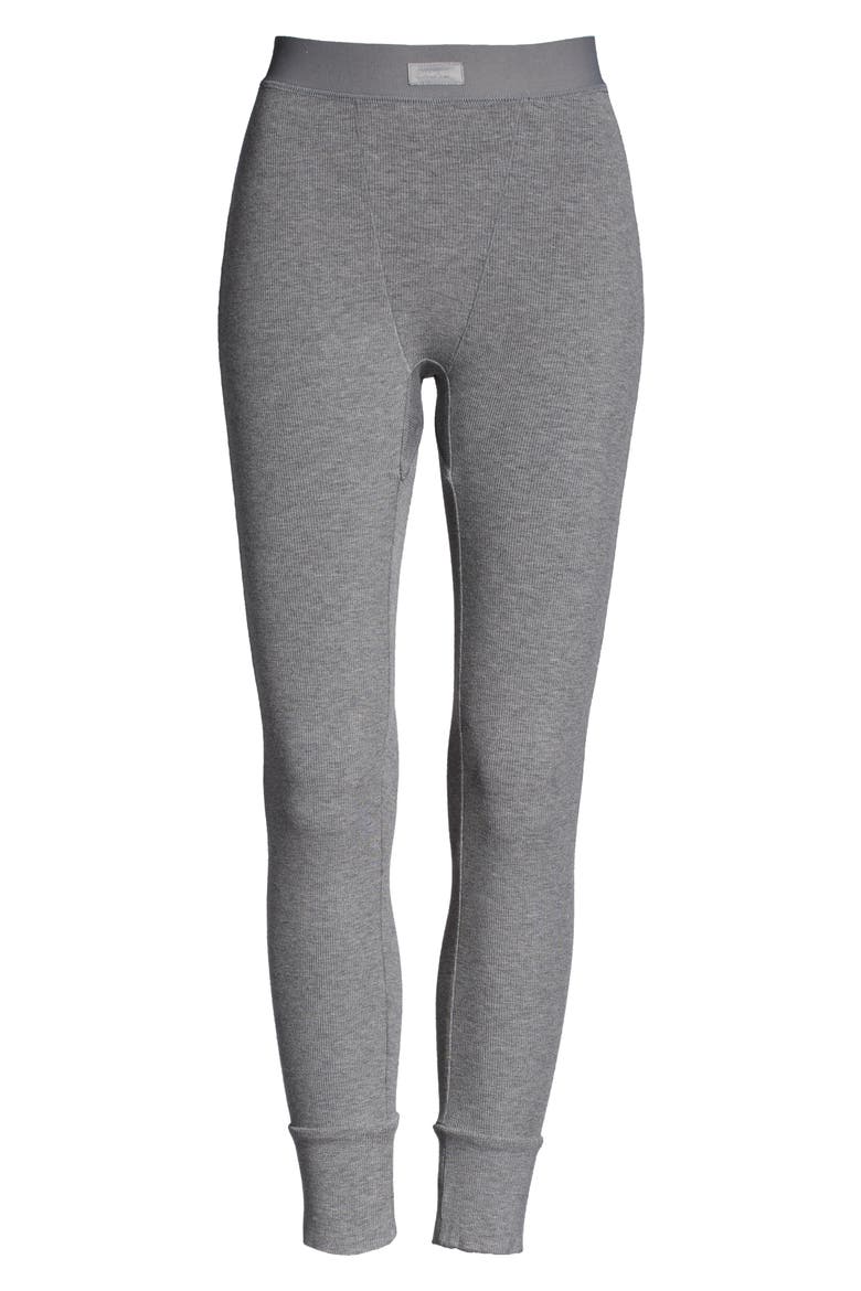 Soft Lounge Rib Leggings, Alternate, color, HEATHER GRAY