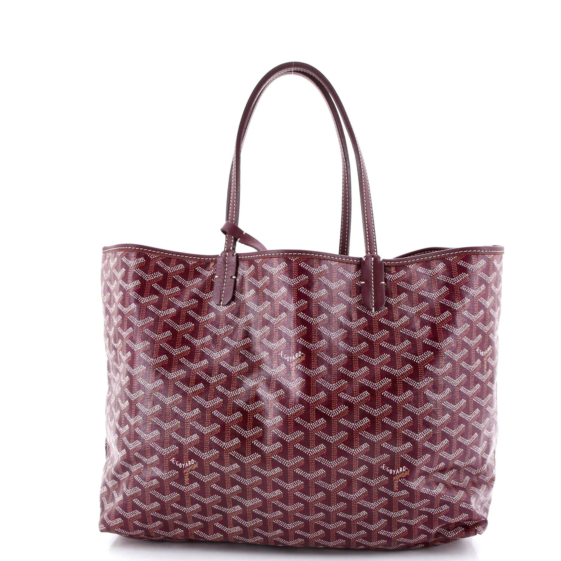 Pre-Owned Goyard Saint Louis Tote Coated Canvas PM, Alternate, color, 