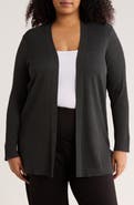 Jones New York Sutton Open Front Rib Cardigan
