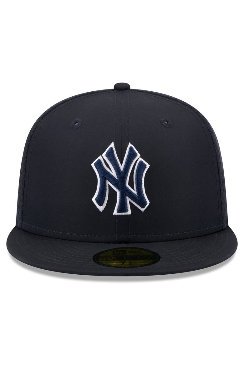 Youth New Era Navy New York Yankees Batting Practice 59FIFTY Fitted Hat, Alternate, color, Navy
