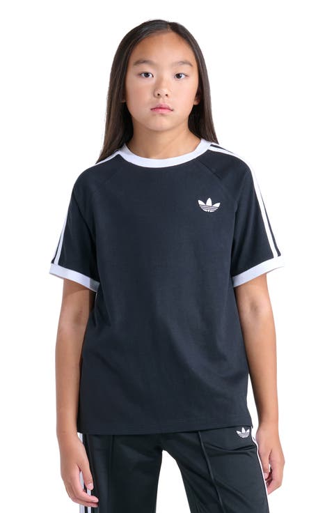 Kids' 3-Stripes Ringer T-Shirt