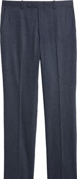 Peter Millar Harker Flat Front Stretch Wool & Cashmere Dress Pants