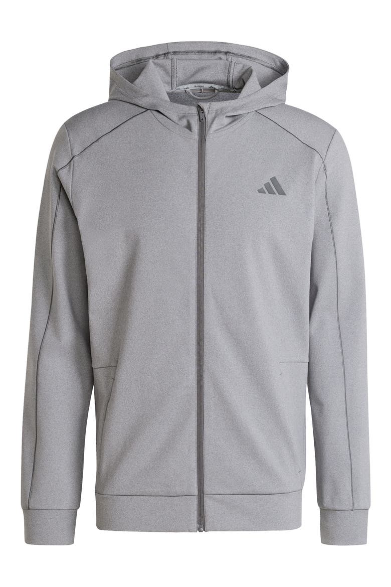 Puremotion Zip-Up Hooded Jacket, Alternate, color, GREY FIVE MELANGE