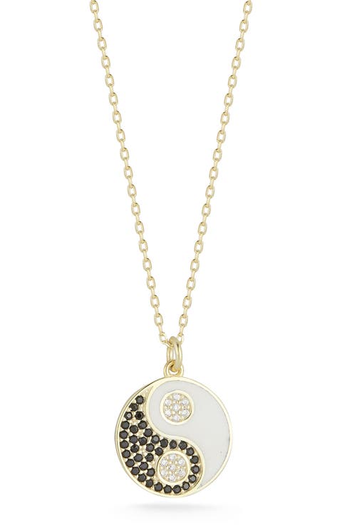 Yin & Yang Pendant Necklace