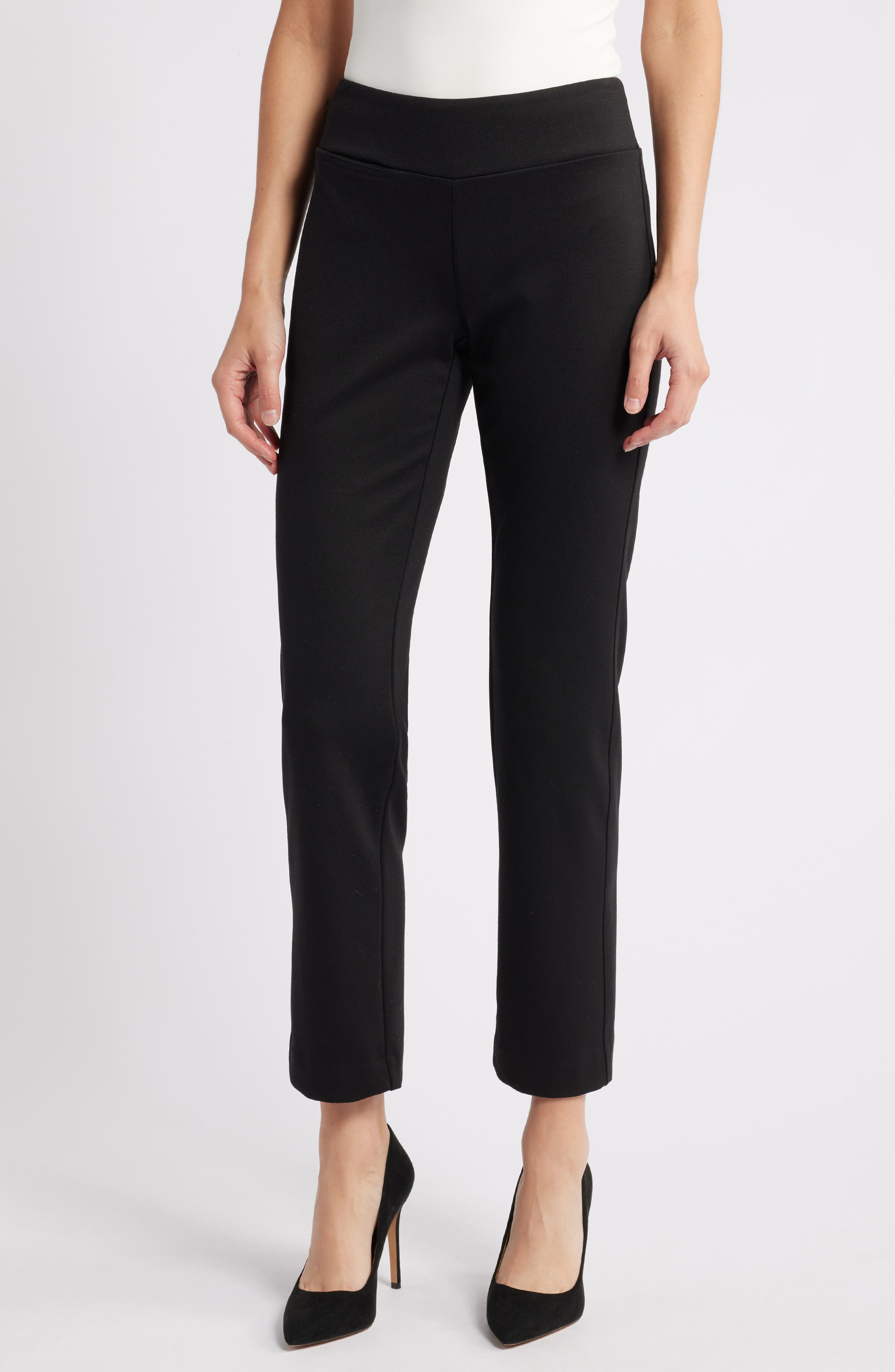 NIC+ZOE Ponte Straight Leg Pants