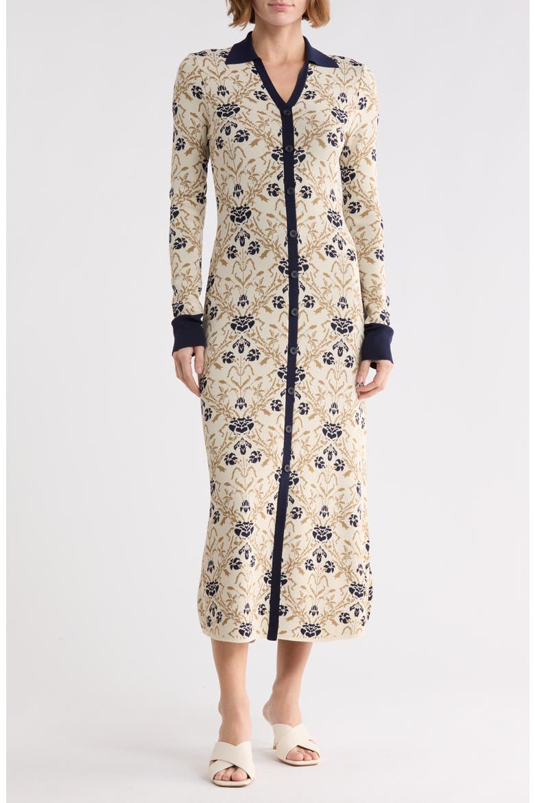 Diana Polo Knit Dress, Main, color, IVORY